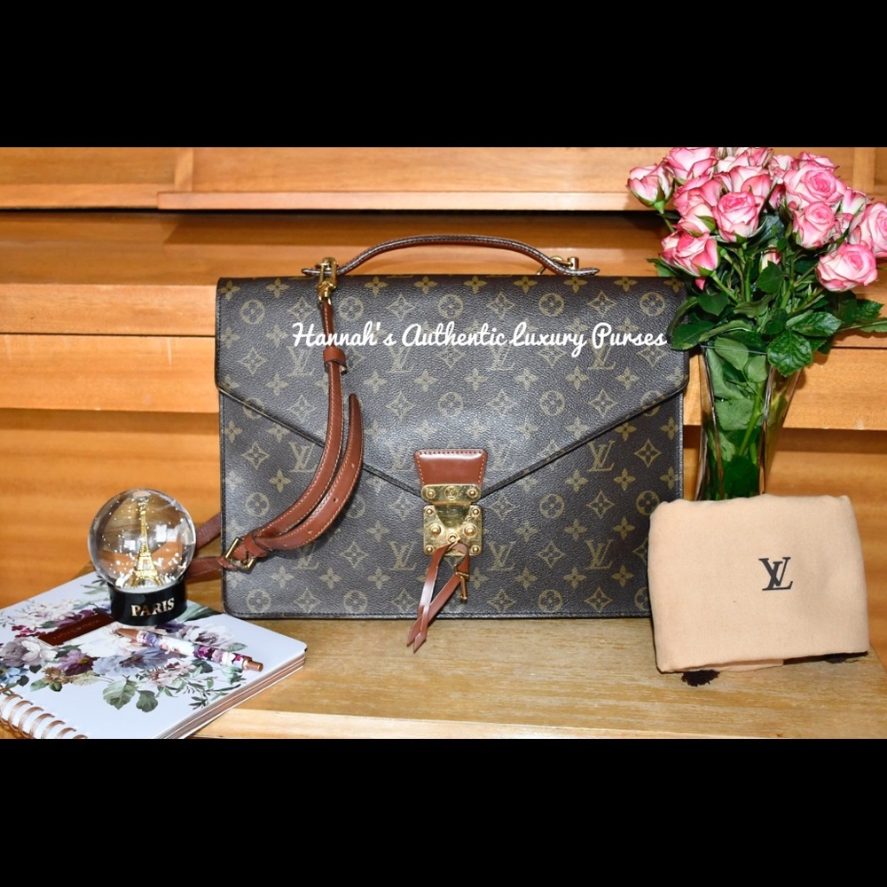 Authentic Louis Vuitton Porte Document Bandouliere